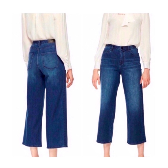 NWT Kate Spade Wide Leg Broome Street Jeans Sz 24 - Picture 12 of 13